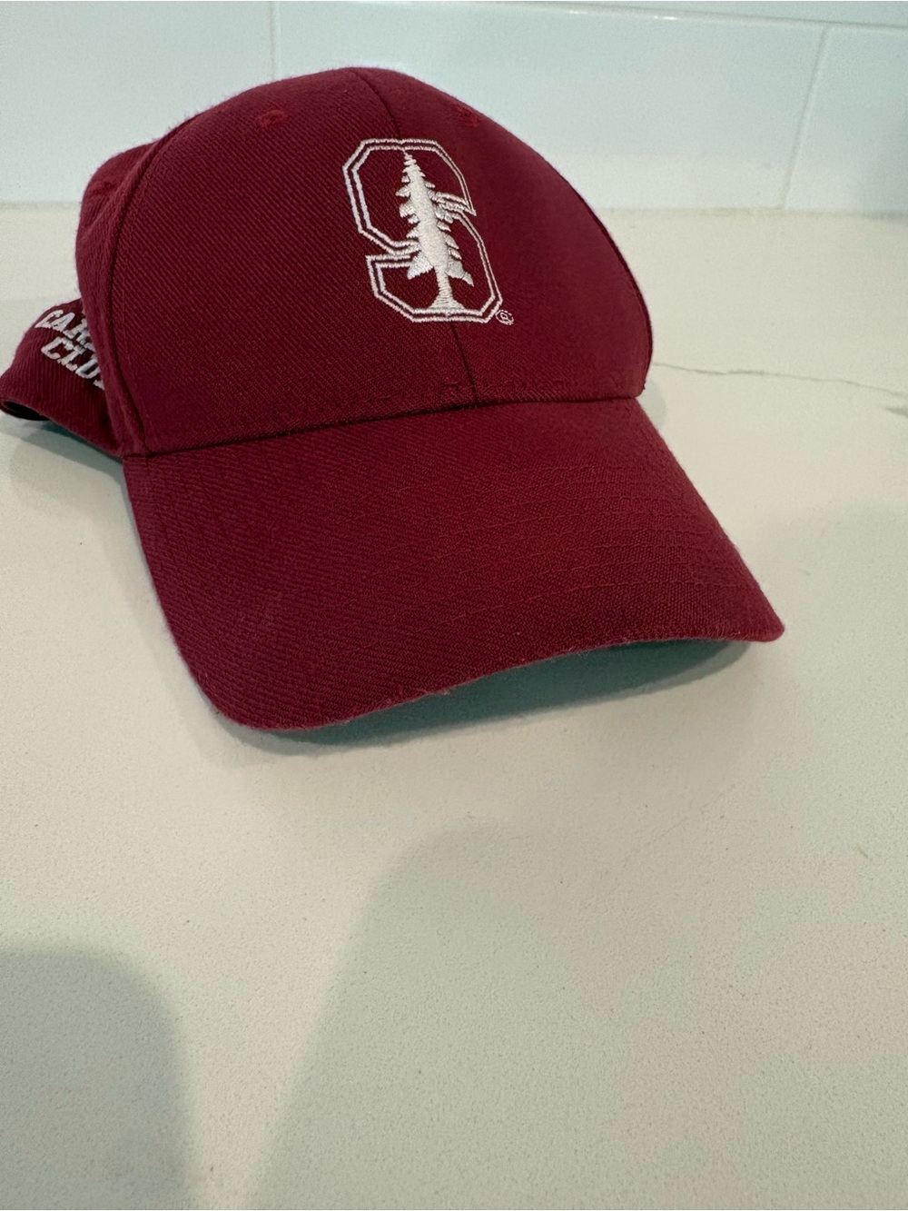 Nike Maroon Baseball Cap with White Tree Logo